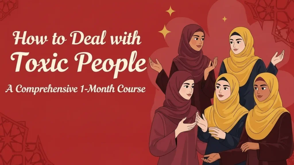 1-Month Course: How To Deal with Toxic People